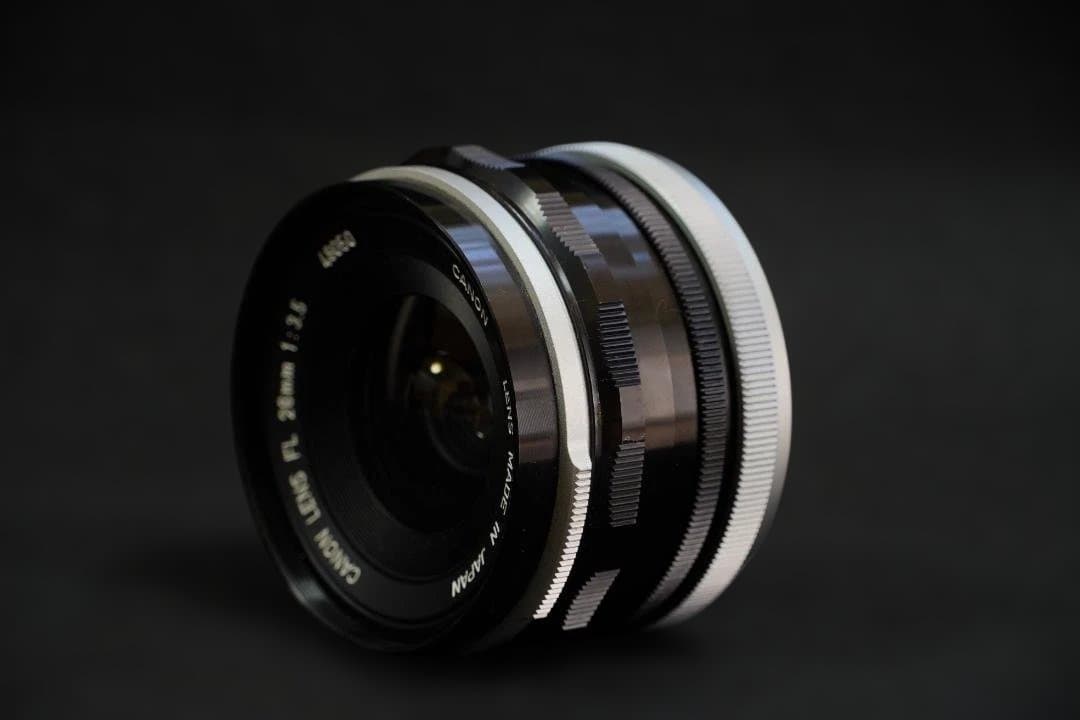 Canon Lens (Single Focus) Fl F/3.5 Sn:48050