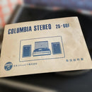 Columbia Record Players (Turntables) 2S-60F
