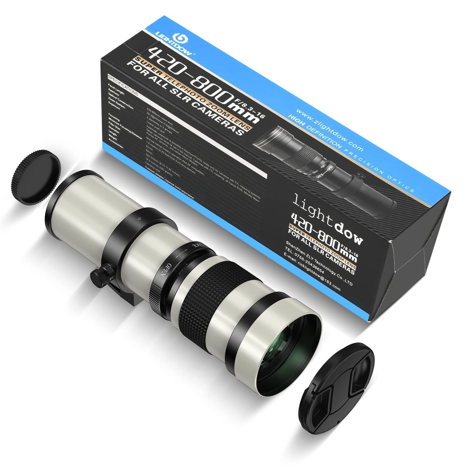 Lens (Single Focus) Nikkor For 420-800Mm F/8.3 F- D5500 D3300 D3200 D5300 D3400