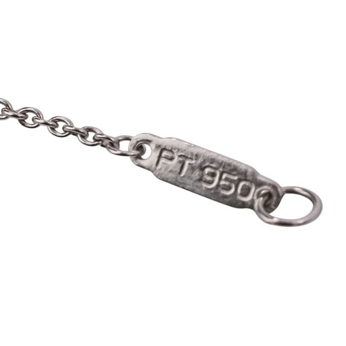 Necklace Tiffany Co. Pt950 Used