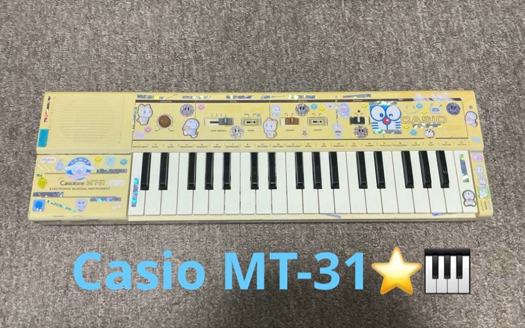 Casio Analog Synthesizers Mt-31 Ok 1981