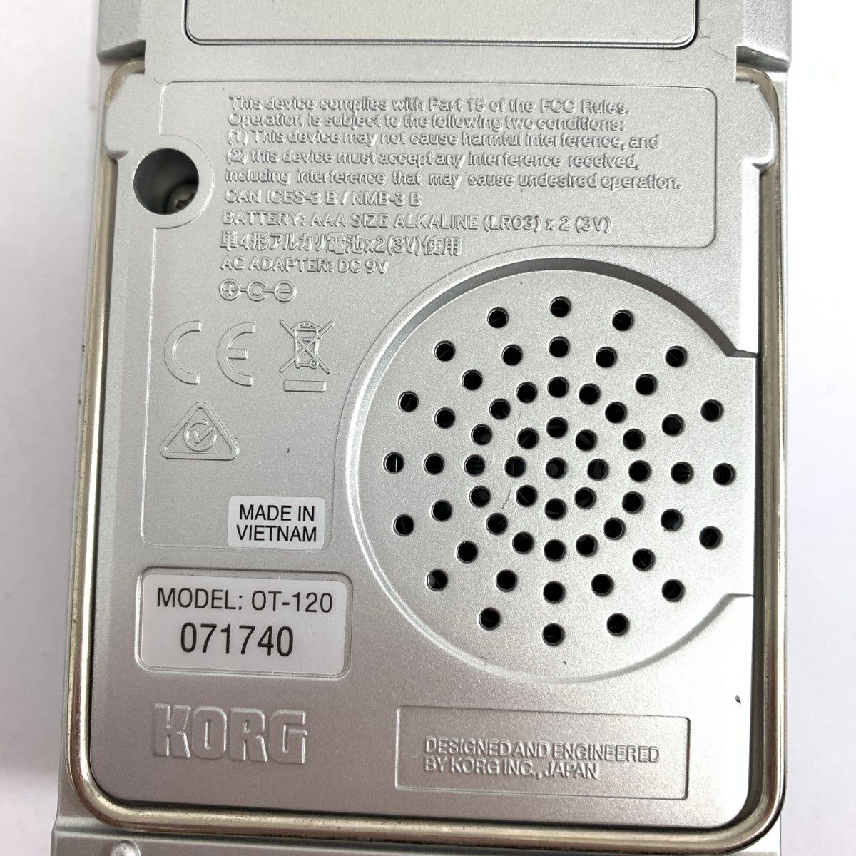 Korg Tuner Ot-120 240002232574