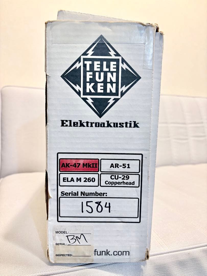 Condenser Microphones Telefunken Ak-47 Mkii