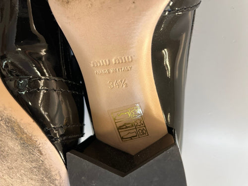 Miu High Heel Pumps 34 1/2( 21.5Cm) 101Sh-2445