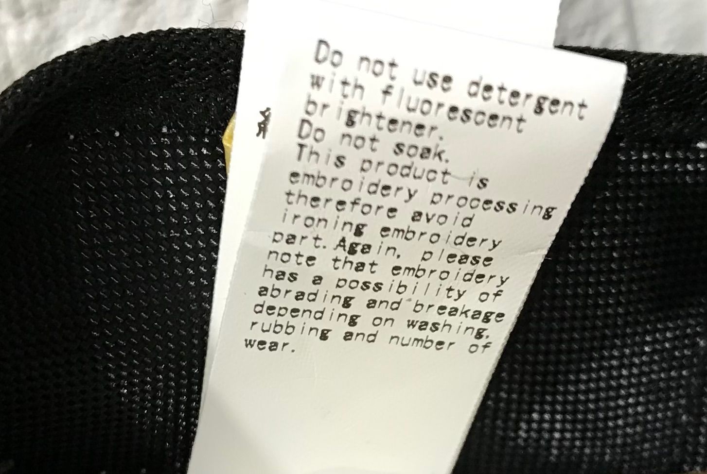 A Bathing Ape Others Multi Fonts Patch Panel Cap