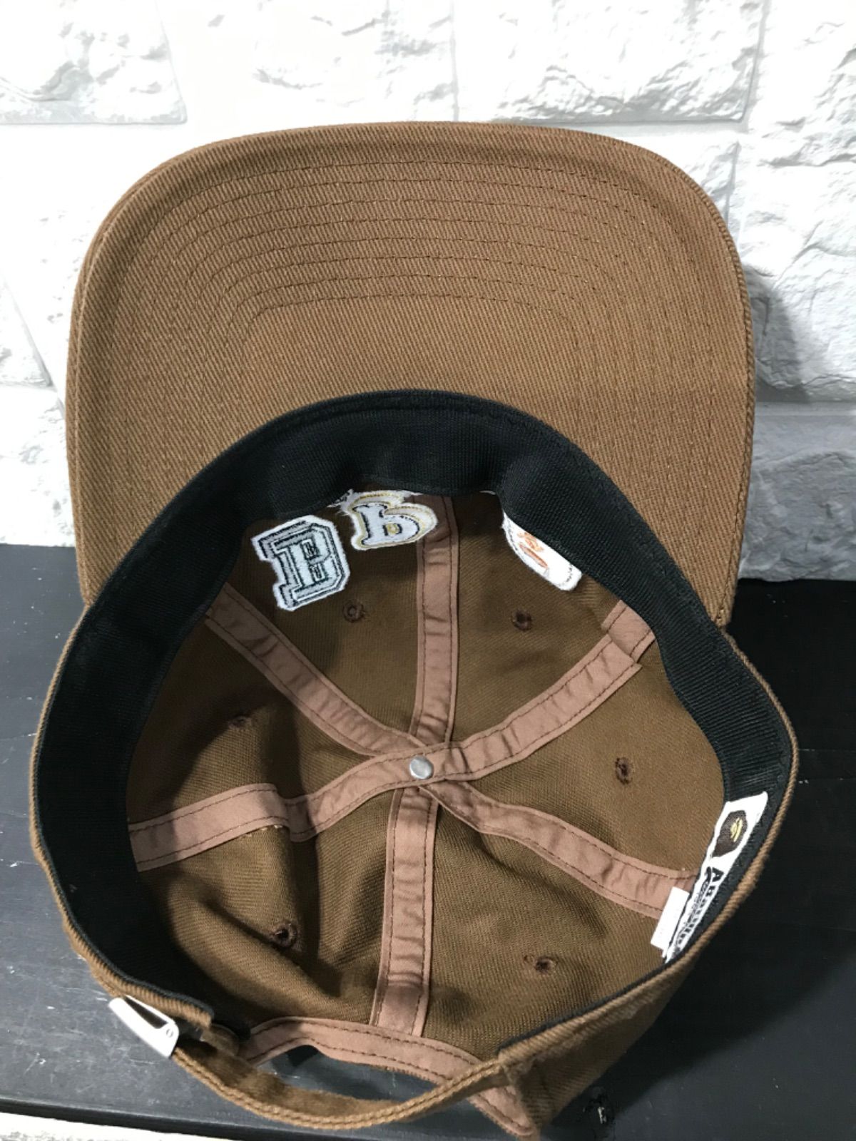 A Bathing Ape Others Multi Fonts Patch Panel Cap