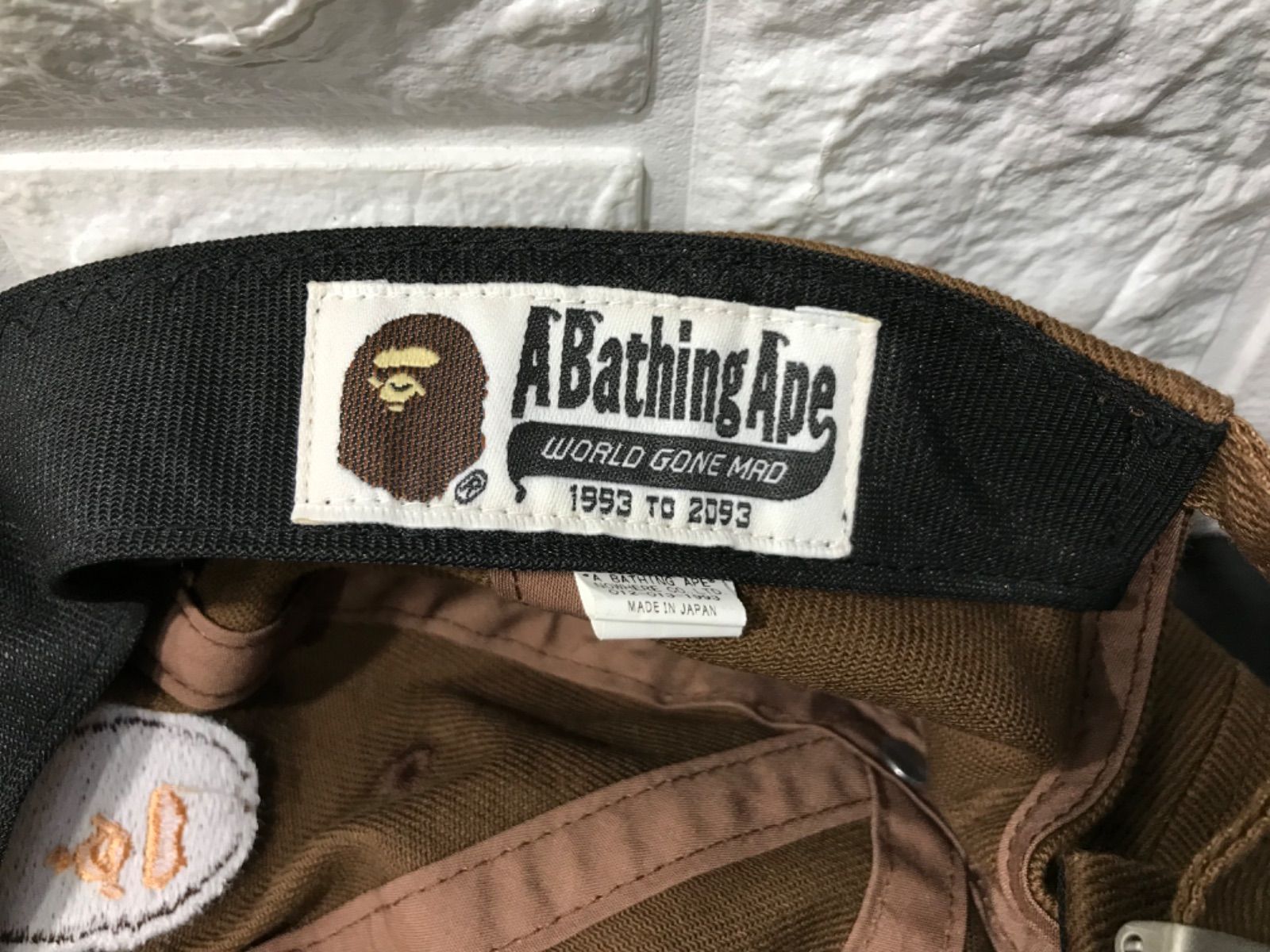A Bathing Ape Others Multi Fonts Patch Panel Cap