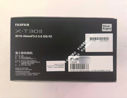 Fujifilm Mirrorless Interchangeable Lens Cameras X-T30Ii Xc