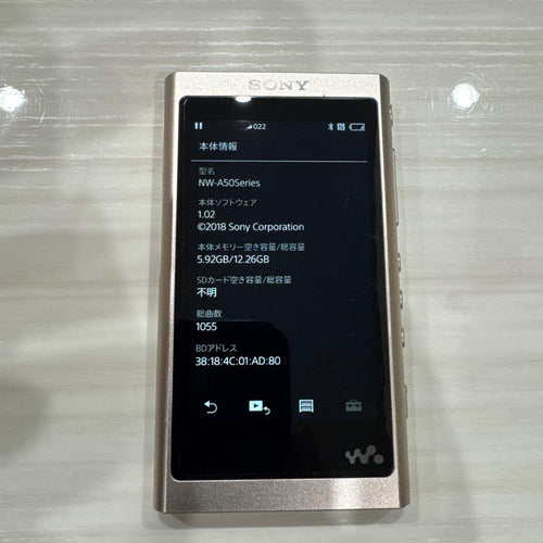 Sony Digital Audio Player Nw-A55Hn