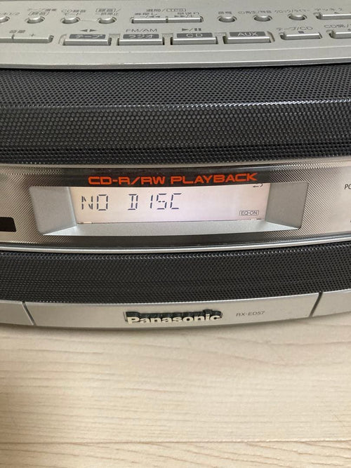Panasonic Cd, Md Cassette Decks Rx-Ed57