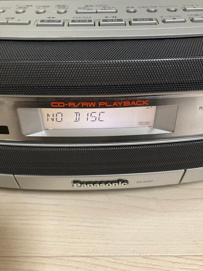 Panasonic Cd, Md Cassette Decks Rx-Ed57
