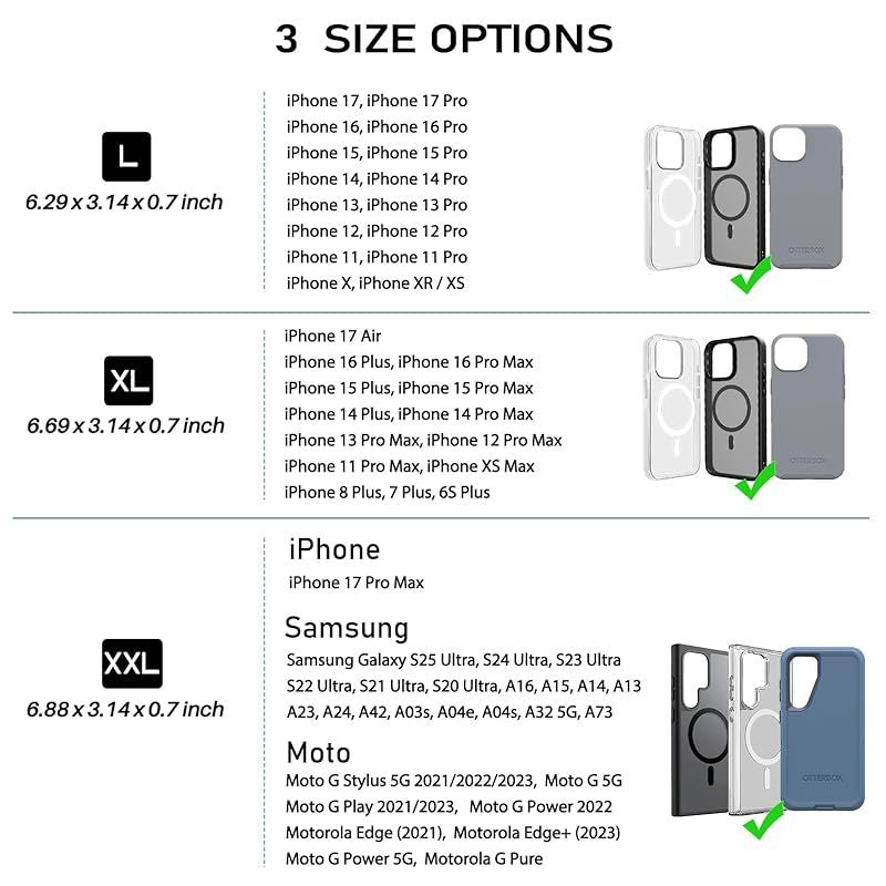 Others Ykooe Iphone 17 16 15 14 13 12 Pro Galaxy S25 S24 S23 S22 S21 L 1