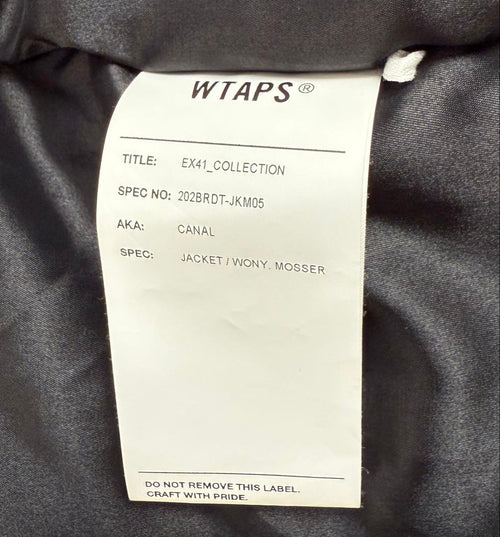 Wtaps Varsity Jackets 20Aw Canal Jacket 02 L