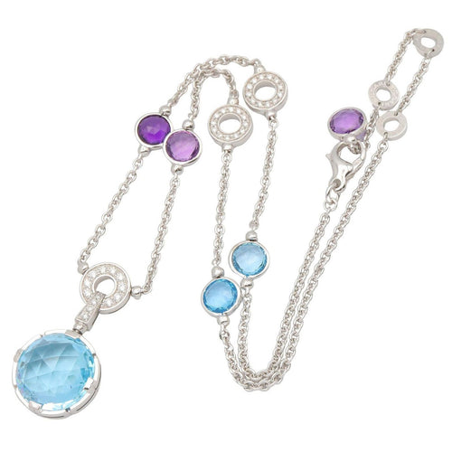 Bvlgari Necklace 38.5/45 K18Wg