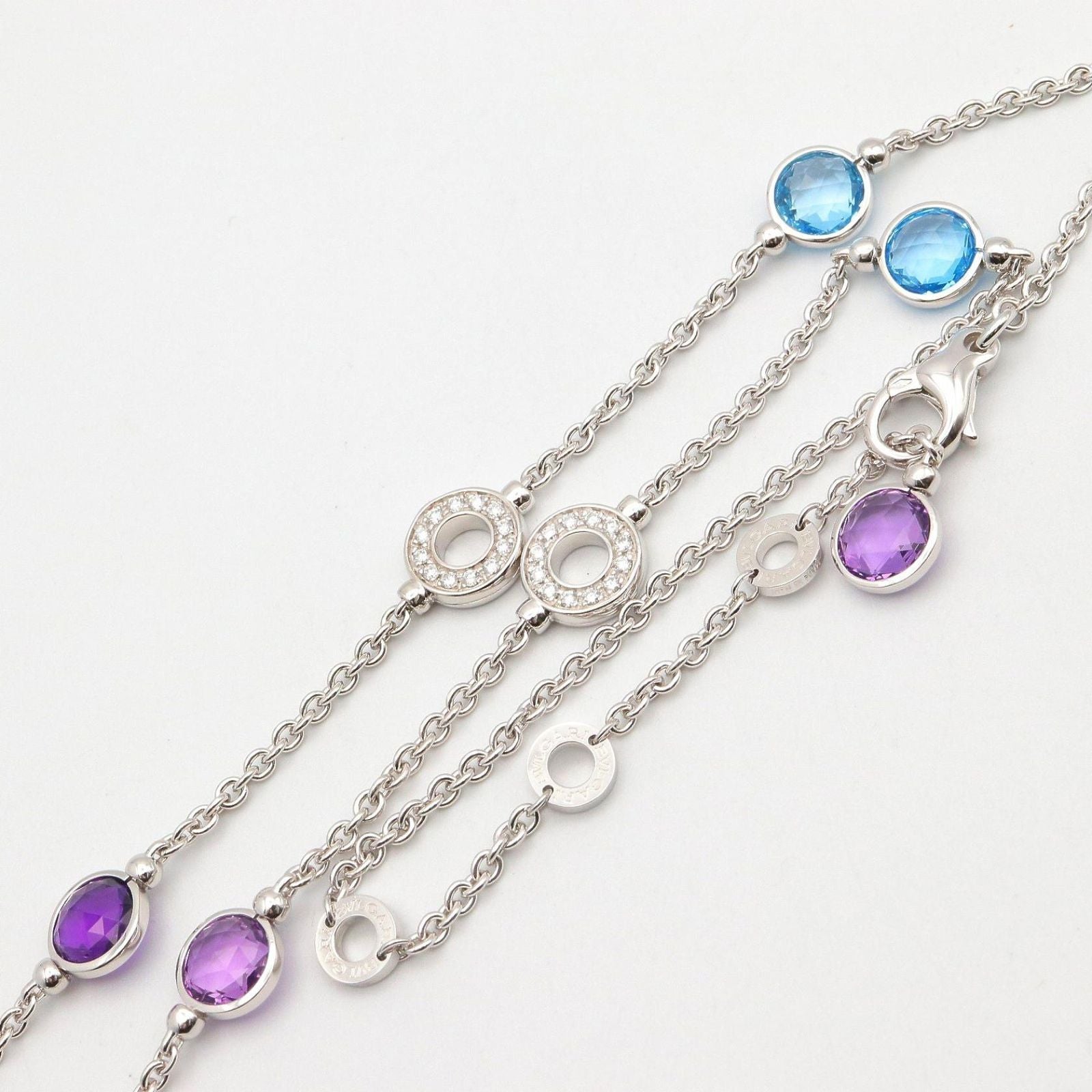 Bvlgari Necklace 38.5/45 K18Wg