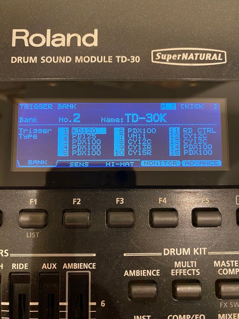 Roland Electronic Drums Td-30