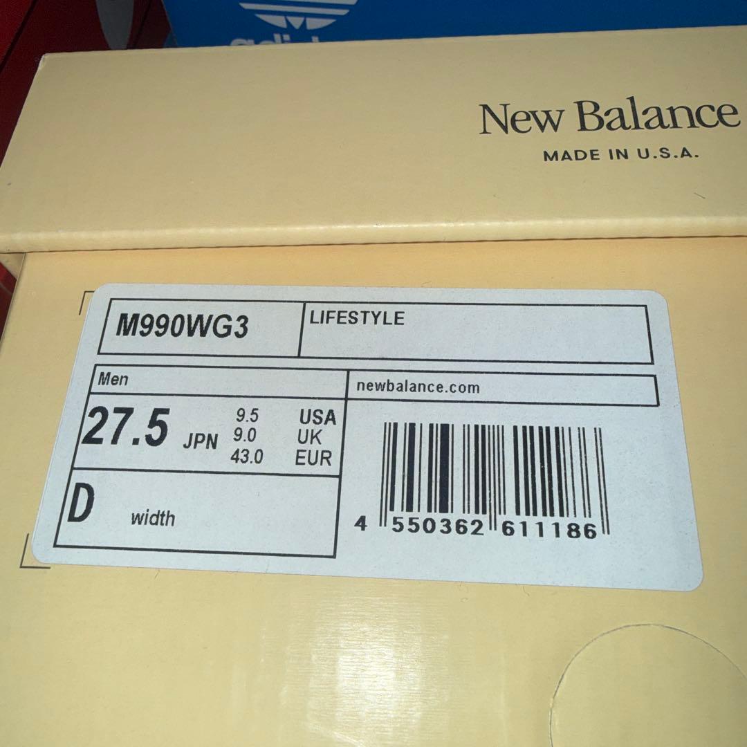Zapatillas New Balance M990Wg3
