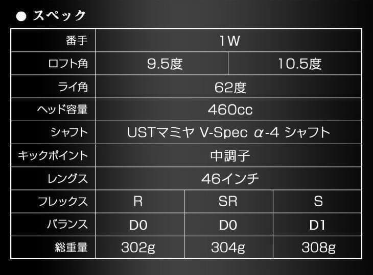 Works Golf Drivers Ust 4