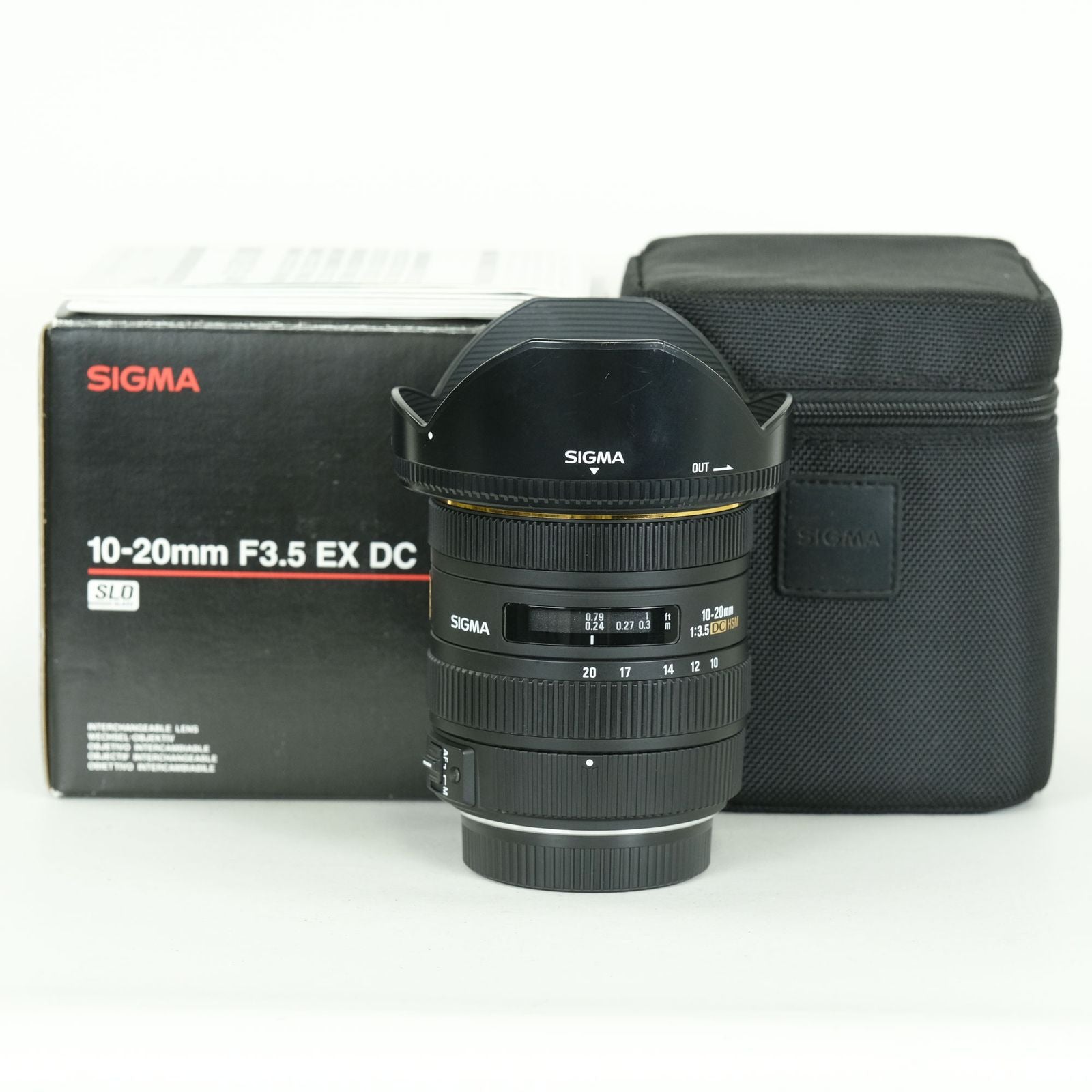 Sigma Lens (Zoom) 10-20Mm F3.5 Ex Dc Hsm( K