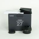 Fujifilm Lens (Single Focus) Xf27Mmf2.8 R Wr X