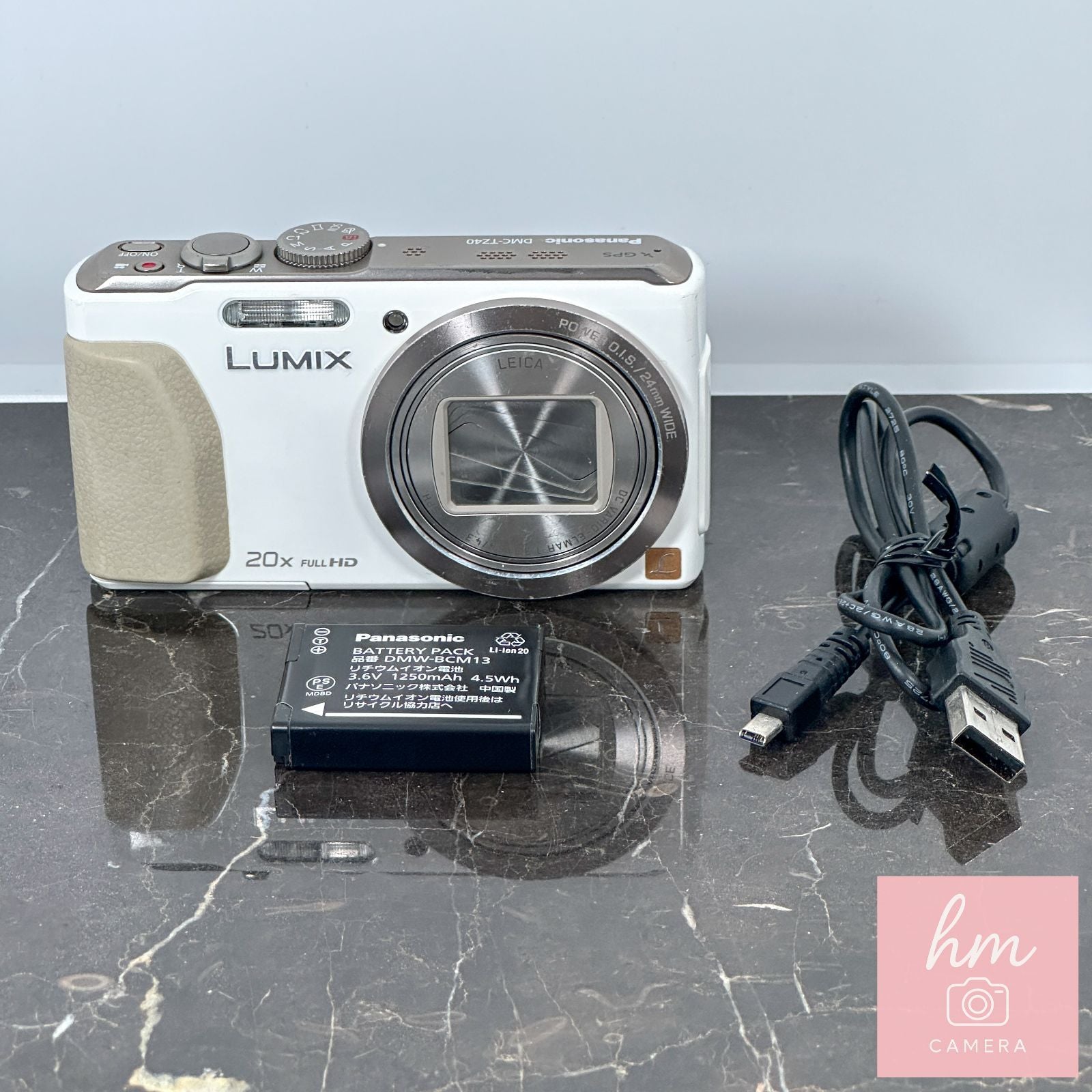 Panasonic Compact Digital Camera Lumix Dmc-Tz40 1810 20 Wi-Fi Nfc Gps Hd