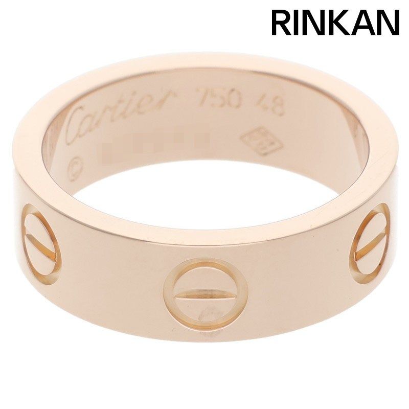 Cartier Ring Love K18Pg 48/8