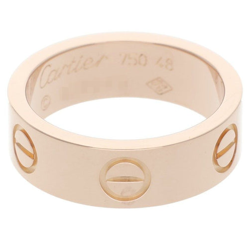 Cartier Ring Love K18Pg 48/8