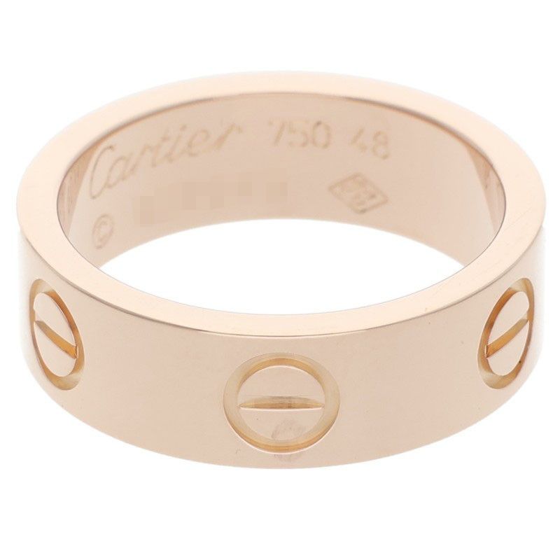 Cartier Ring Love K18Pg 48/8