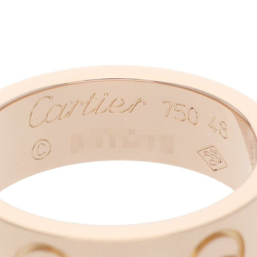 Cartier Ring Love K18Pg 48/8