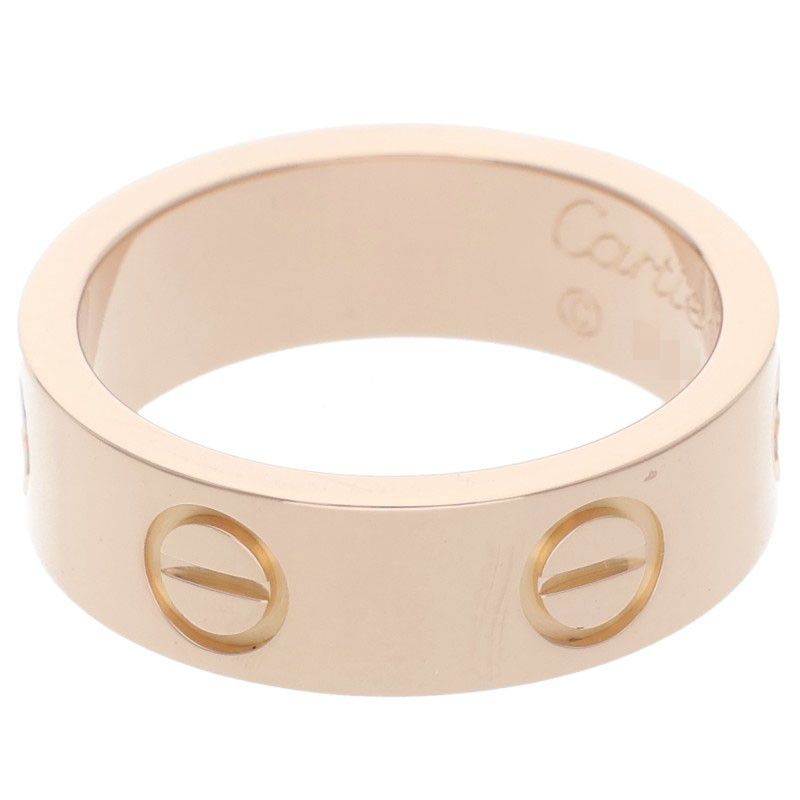 Cartier Ring Love K18Pg 48/8