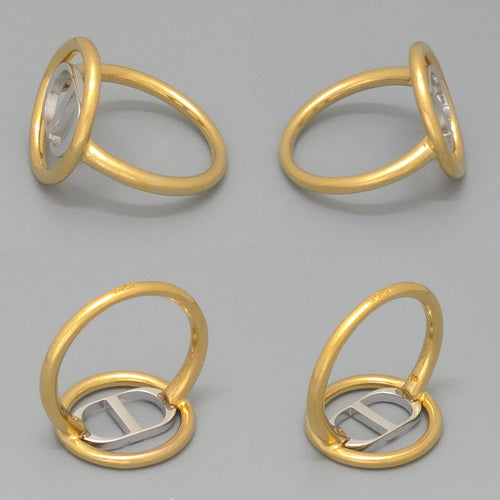 Christian Dior Ring 30 S 10.5 Cd 2.12G