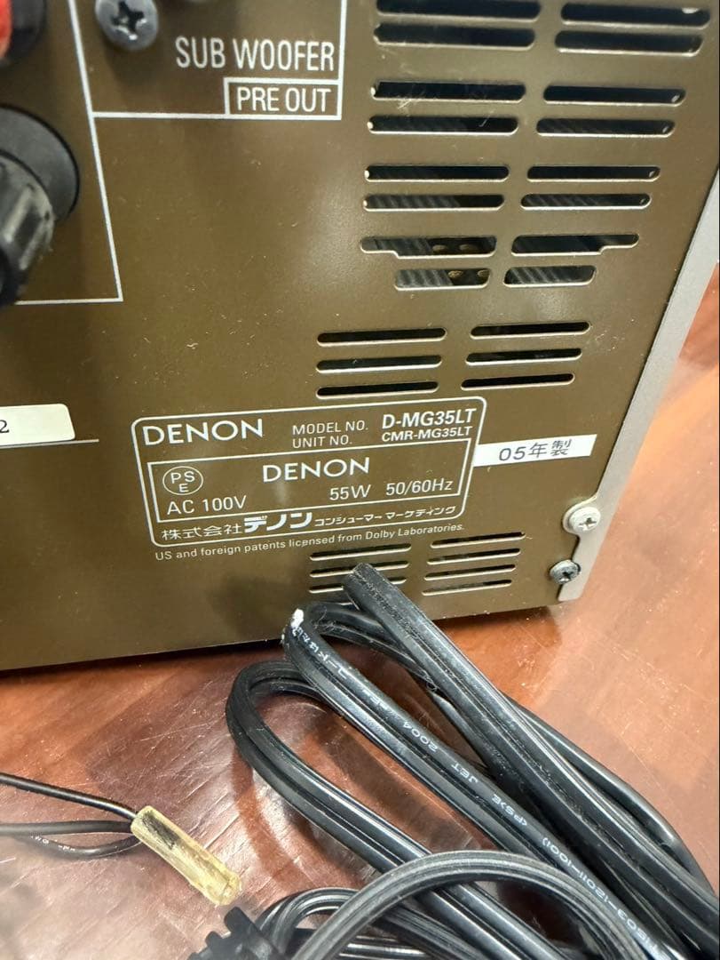 Mini -Component Denon D-Mg35Lt