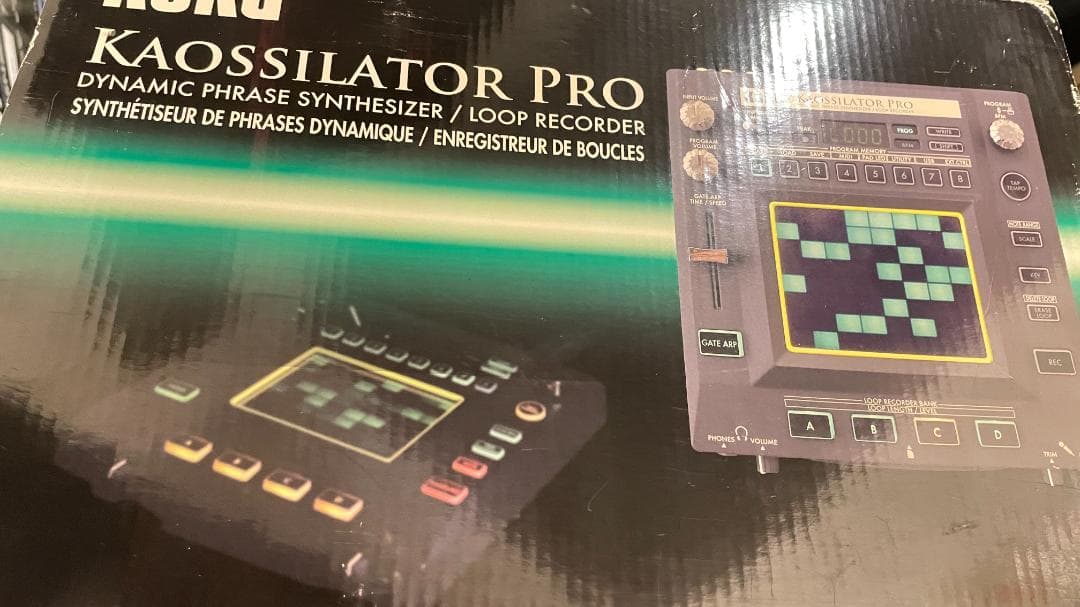 Expansion Pad Sampler Effector Korg Kaossilator Pro