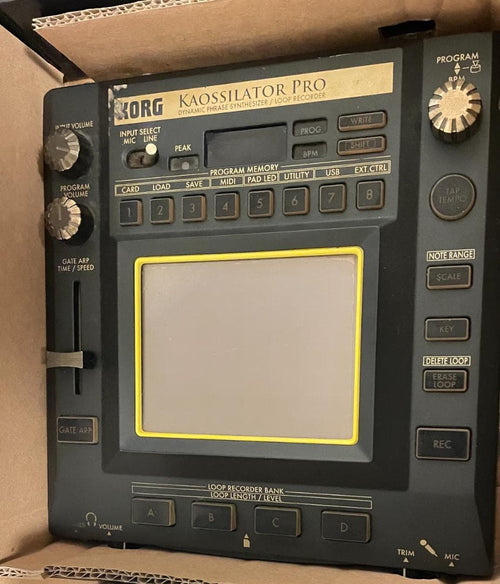 Expansion Pad Sampler Effector Korg Kaossilator Pro