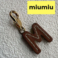 Miu Keychains Key Rings Miumiu M