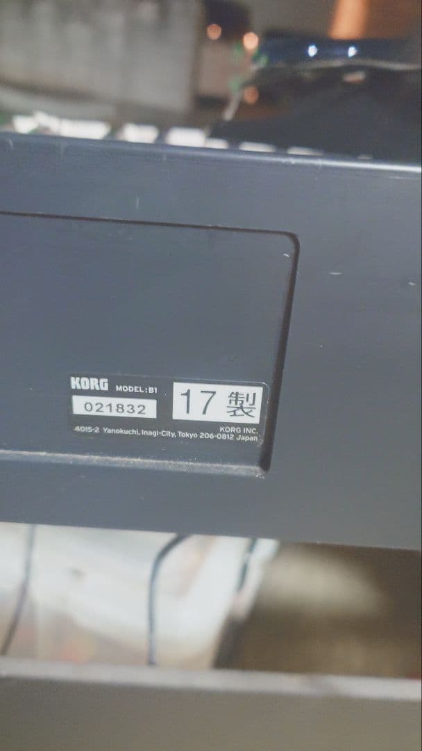 Keyboard Electronic Piano Korg B1 88