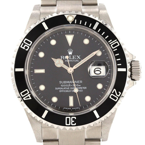 Rolex Automatic Winding Clock 16610 Ss Z