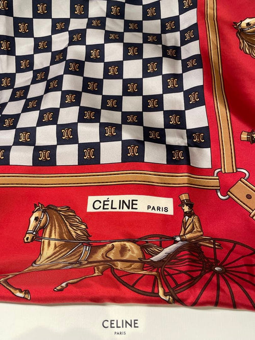 Celine Bandana Scarf 100%