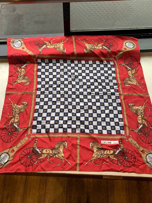 Celine Bandana Scarf 100%