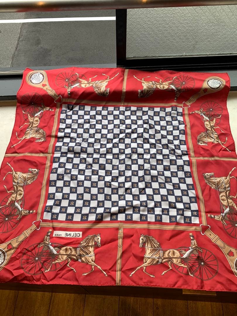 Celine Bandana Scarf 100%
