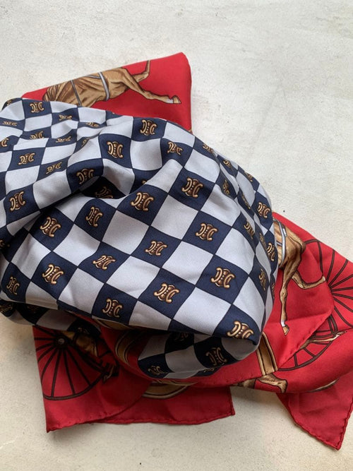 Celine Bandana Scarf 100%