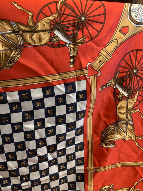 Celine Bandana Scarf 100%