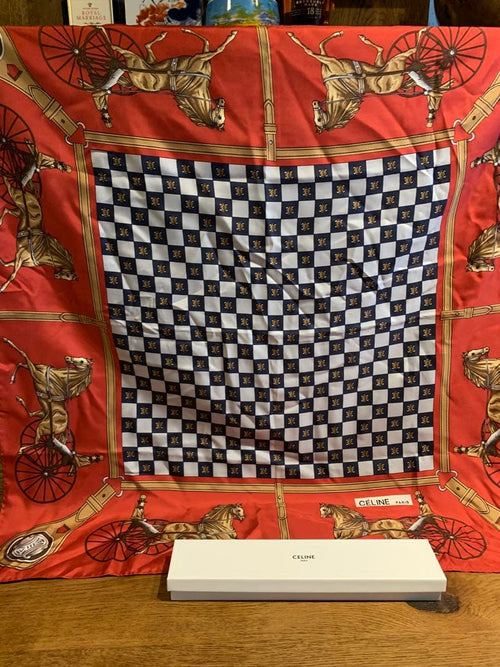 Celine Bandana Scarf 100%