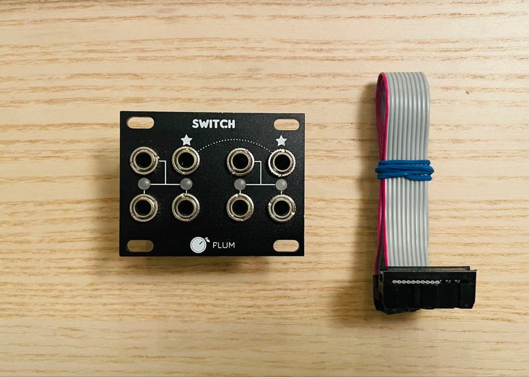 Modular Synthesizer Plum Audio Switch 1U