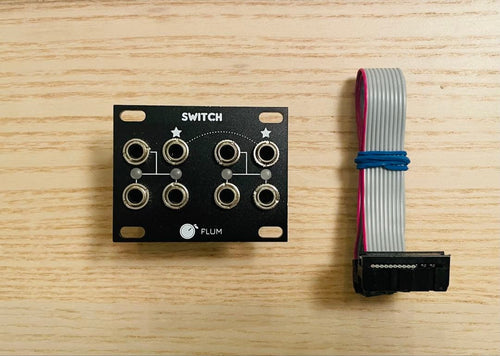 Modular Synthesizer Plum Audio Switch 1U
