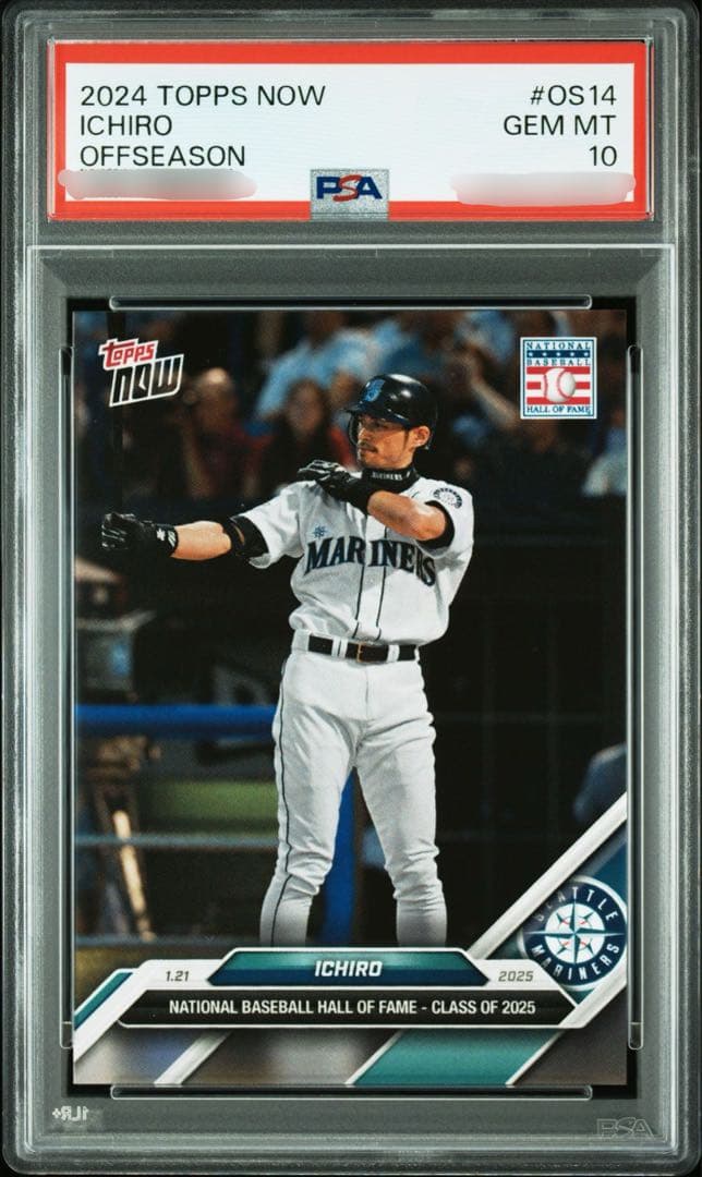 Mlb Psa10 2024 Topps Now Ichiro Os14
