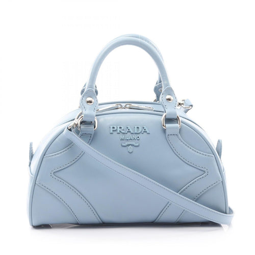 Prada Handbag Soft Calf 1Bb071 2Way Used A