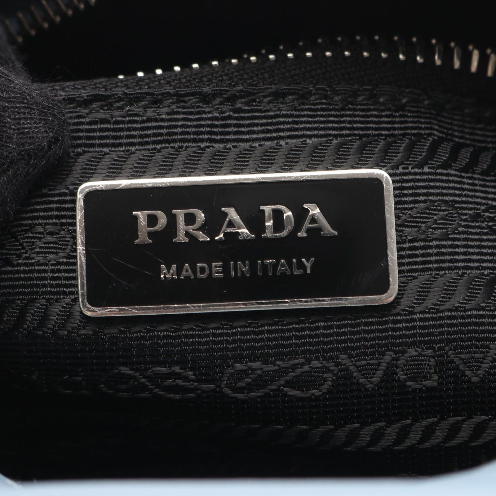 Prada Handbag Soft Calf 1Bb071 2Way Used A