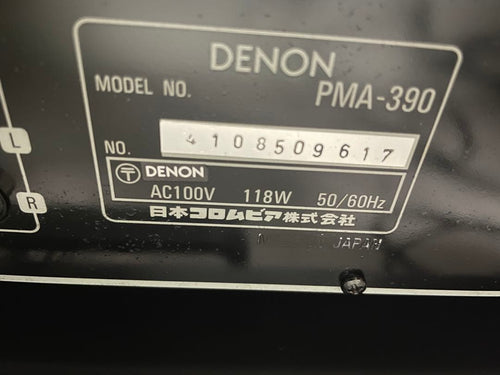 Denon Others Pma-390 Tu-380R