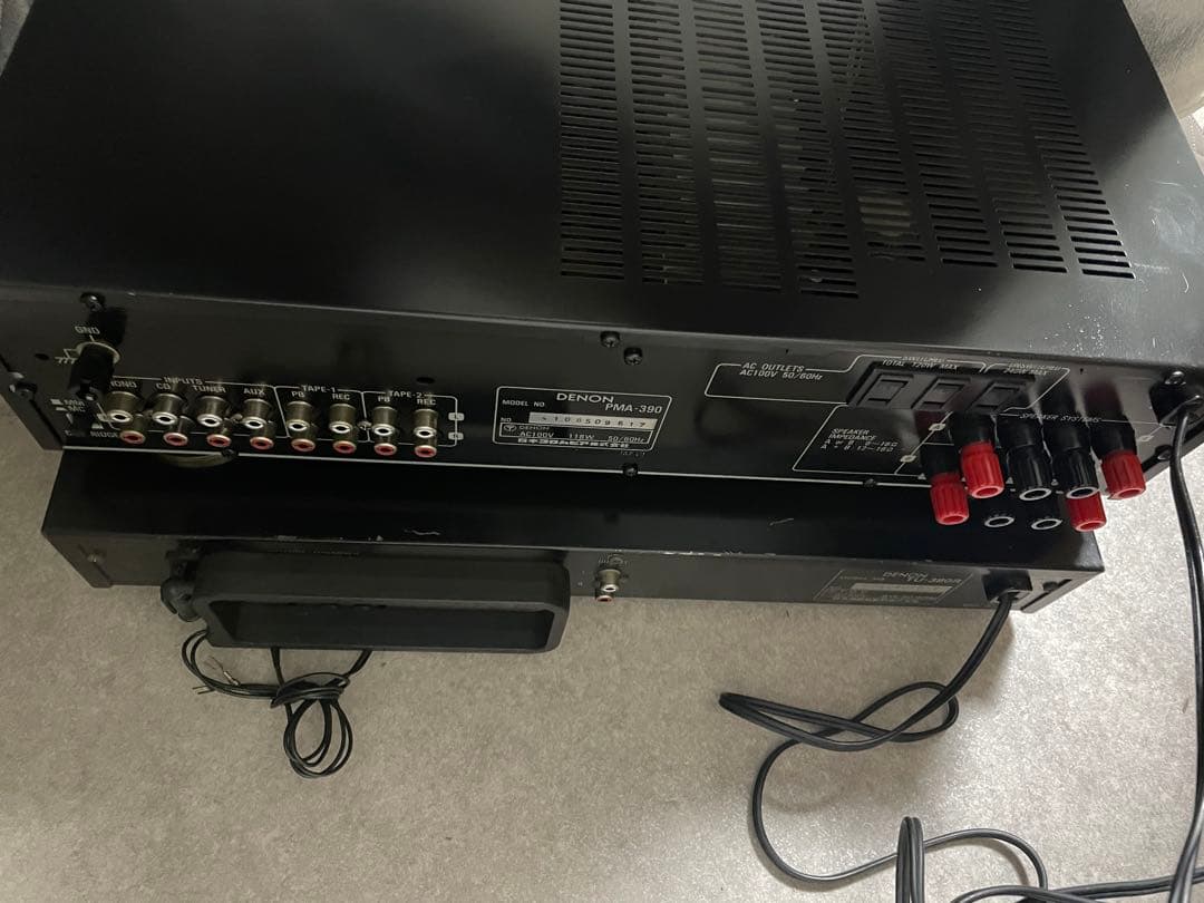 Denon Others Pma-390 Tu-380R